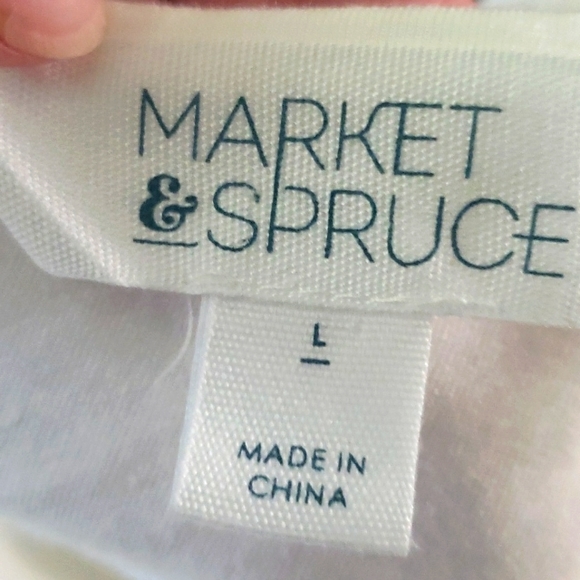 New White Market&Spruce Cold Shoulder Lace Blouse - Picture 6 of 6